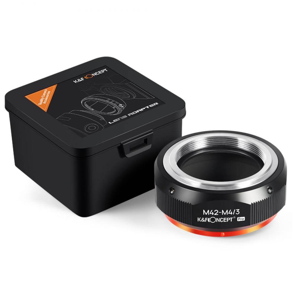 K&F Objektivadapter Pro till M42 objektiv för Micro 4/3 kamerahus