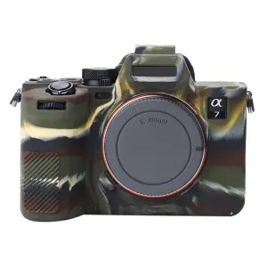  Silikonfodral för Sony A7 IV Kamouflage