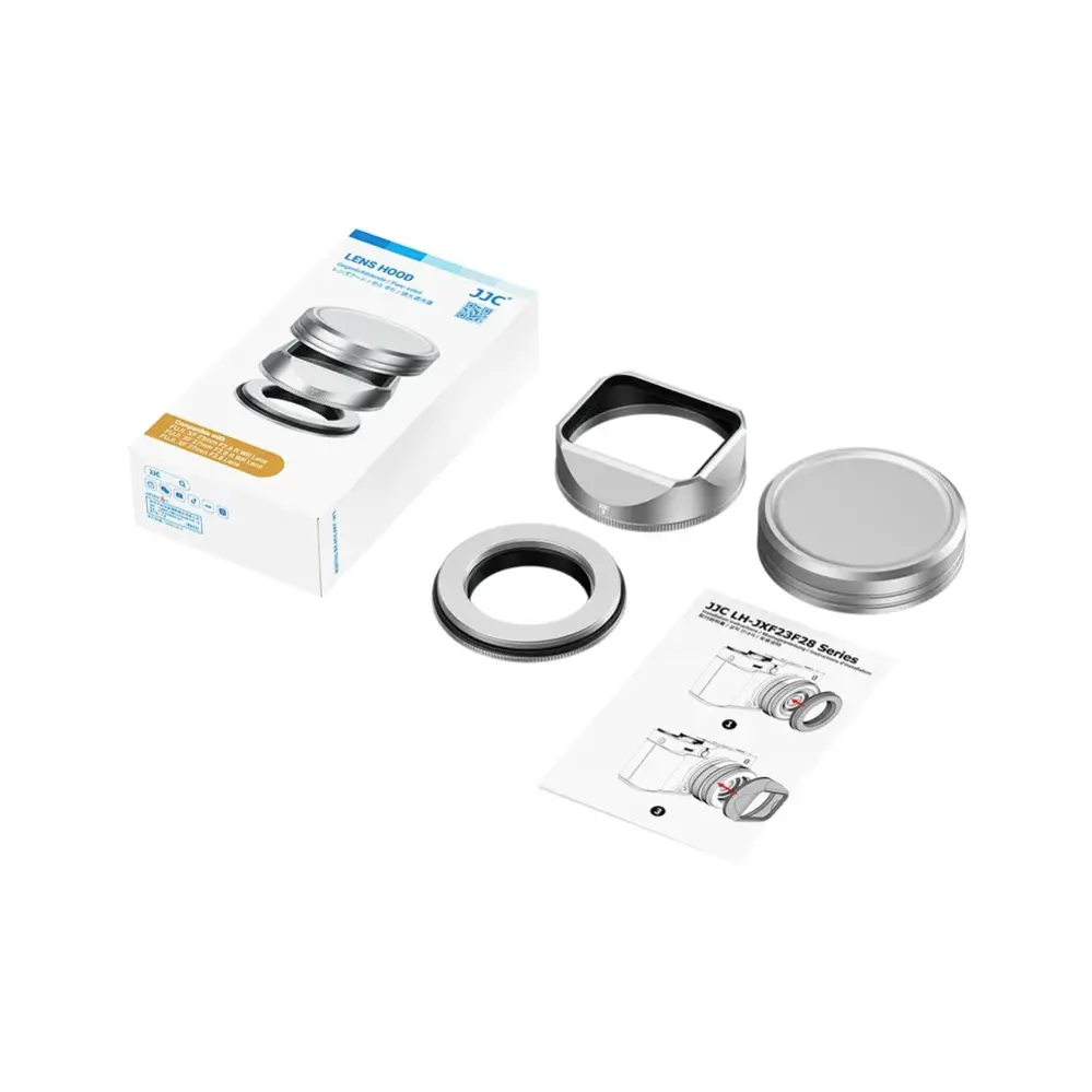  JJC Motljusskydd för Fujifilm Fujinon XF 23mm f/2.8 R WR & XF 27mm f/2.8 från Kamda – snabb leverans och trygg e-handel