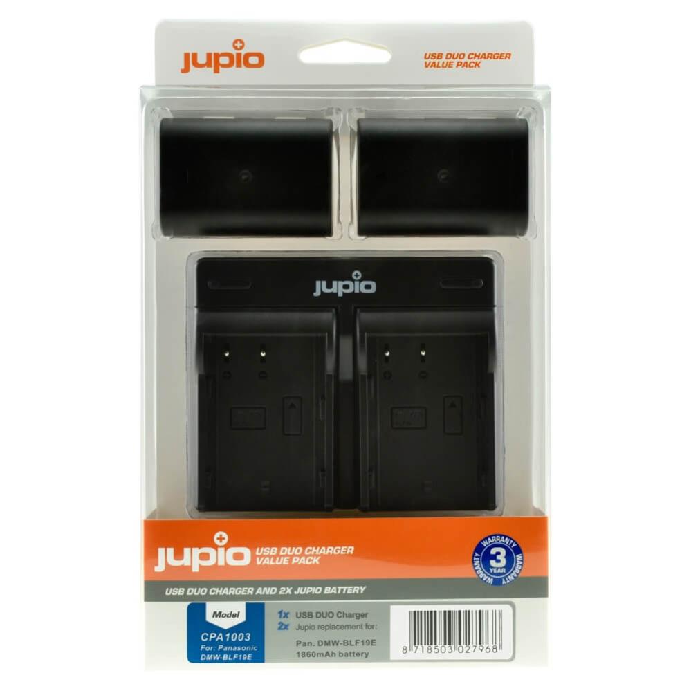 Jupio Batteripaket 1860mAh ersätter DMW-BLF19E