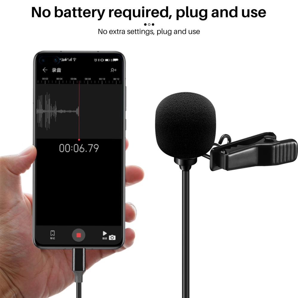 Sairen Myggmikrofon till mobil med USB-C
