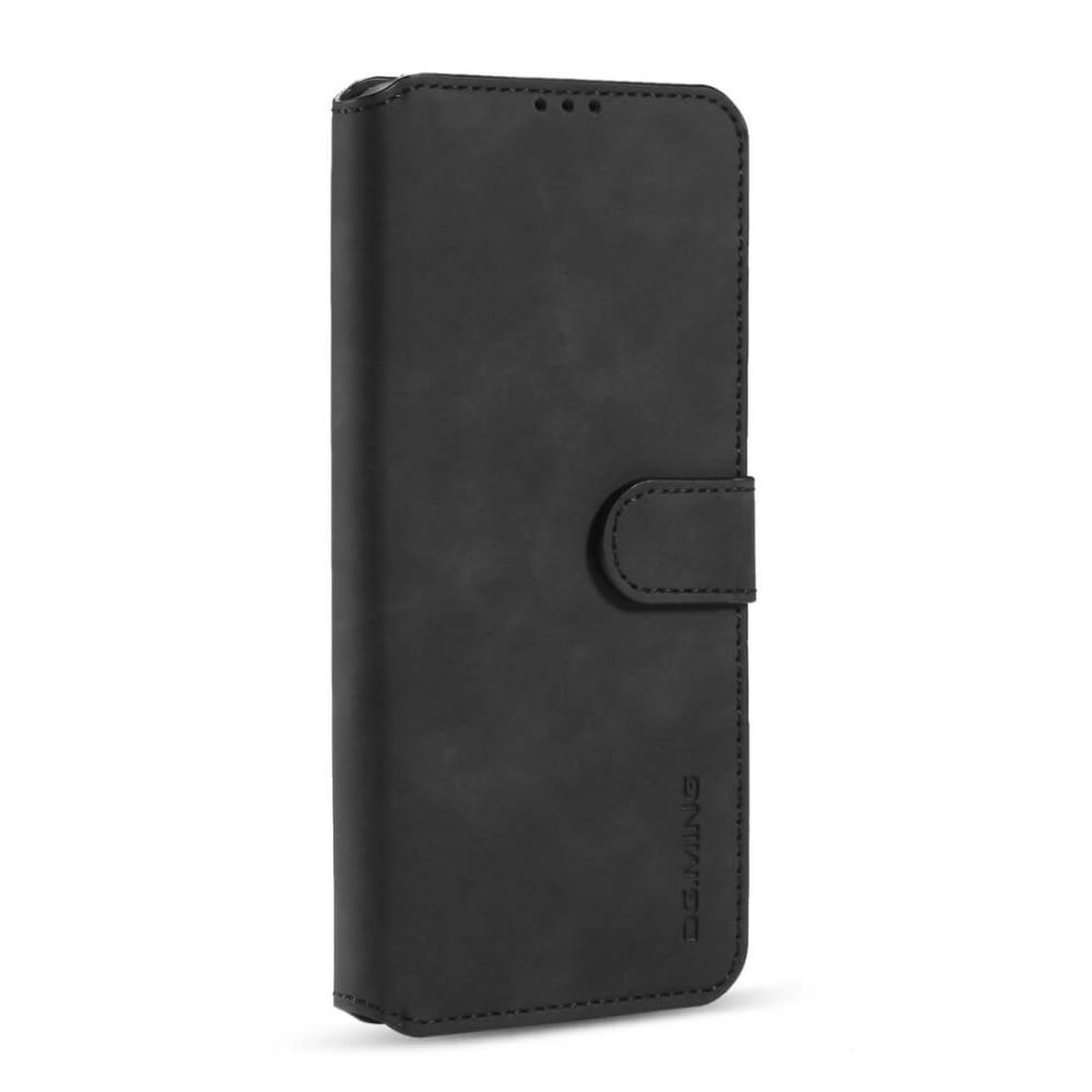 DG.MING Plånboksfodral för Xiaomi Redmi 9 Svart