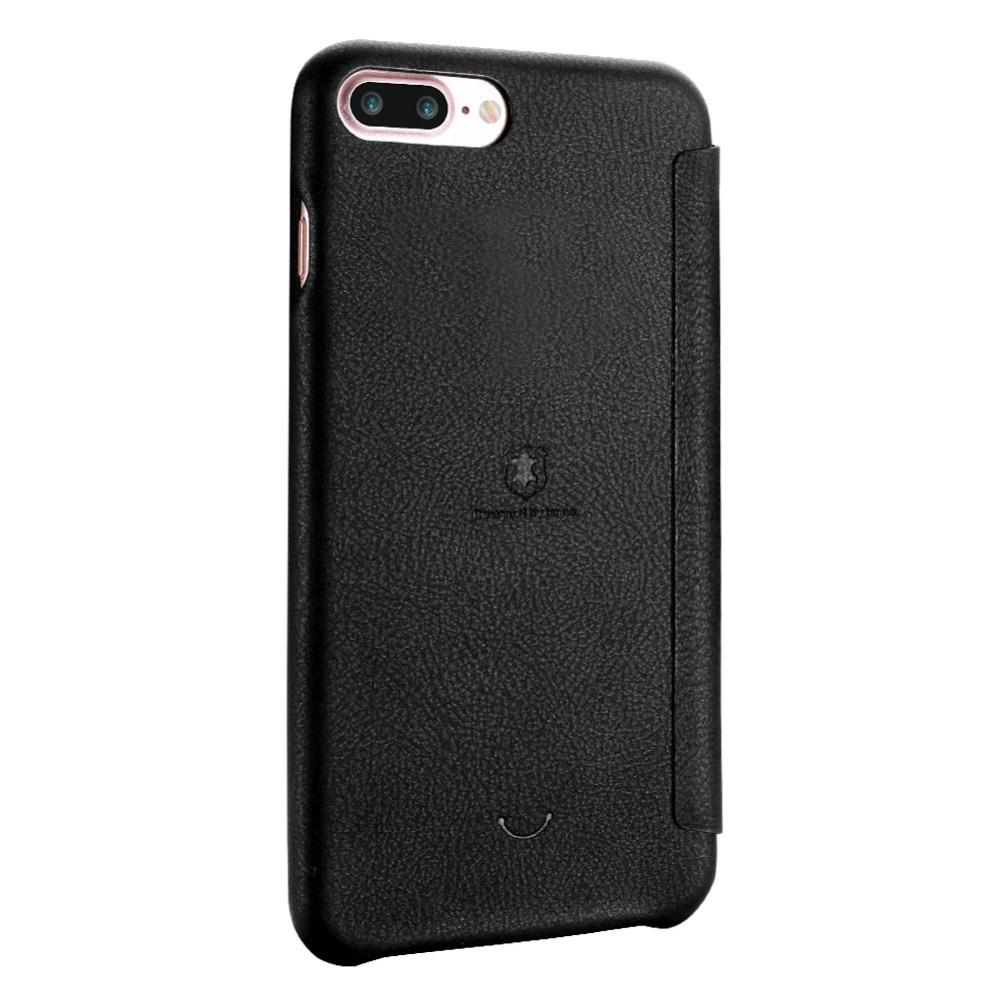  Lenuo Plånboksfodral för iPhone 7 Plus/ 8 Plus - Svart