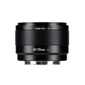  7Artisans Lite Series AF 25mm f/1.8 objektiv f&ouml;r Sony E APS-C fr&aring;n Kamda &ndash; snabb leverans och trygg e-handel