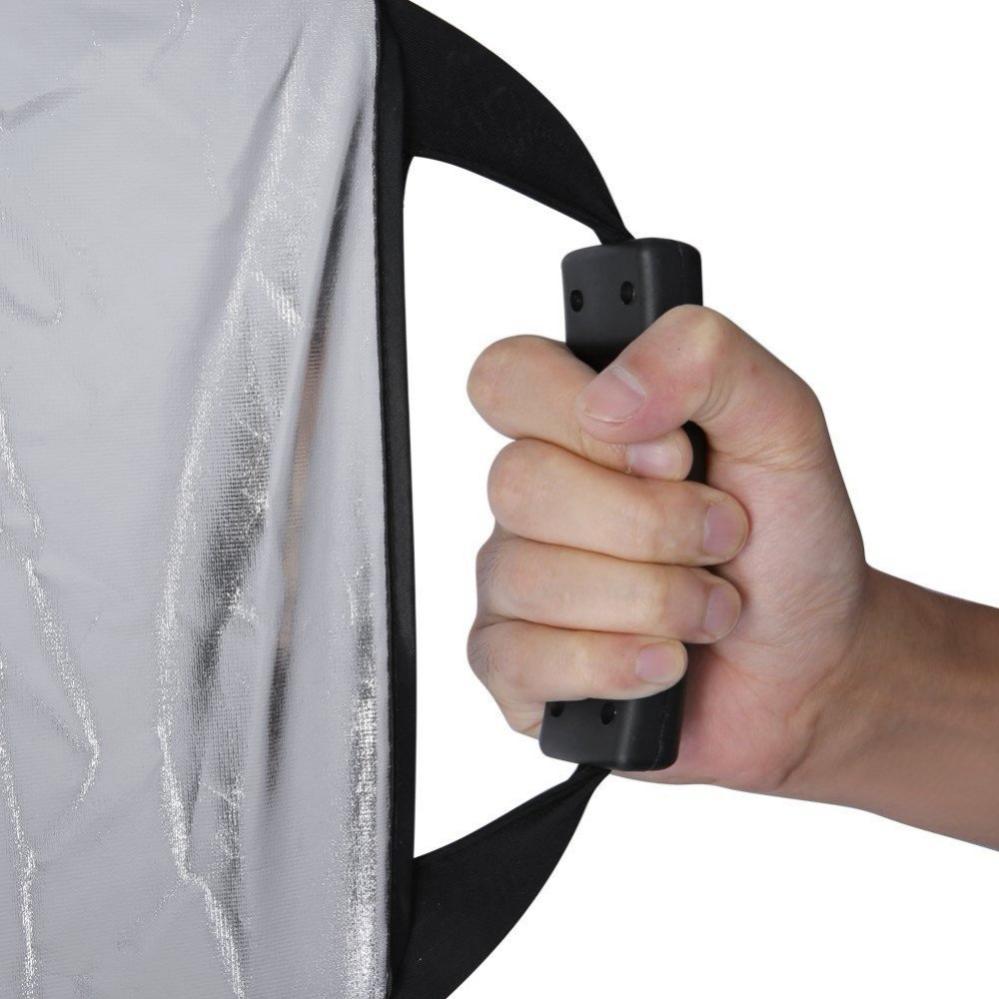  Triangulär reflexskärm ihopfällbar (5 i 1) med handtag