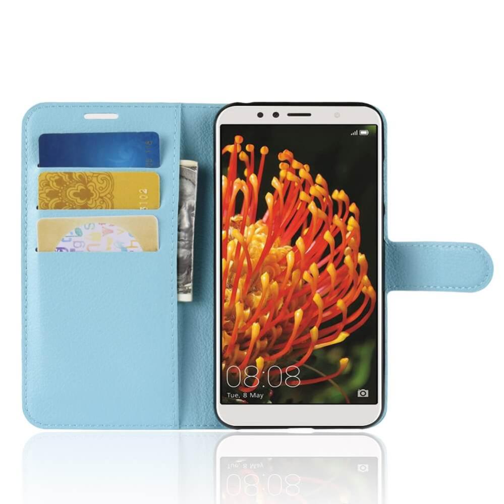 Plånboksfodral för Huawei Y6 (2018) Ljusblå