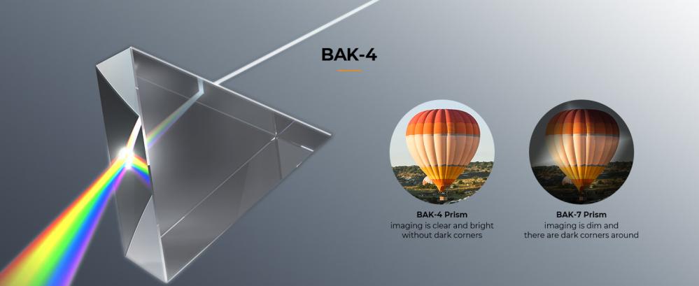 K&F Concept 12x50 HD Monokikare BAK4 IP68 Vattentät