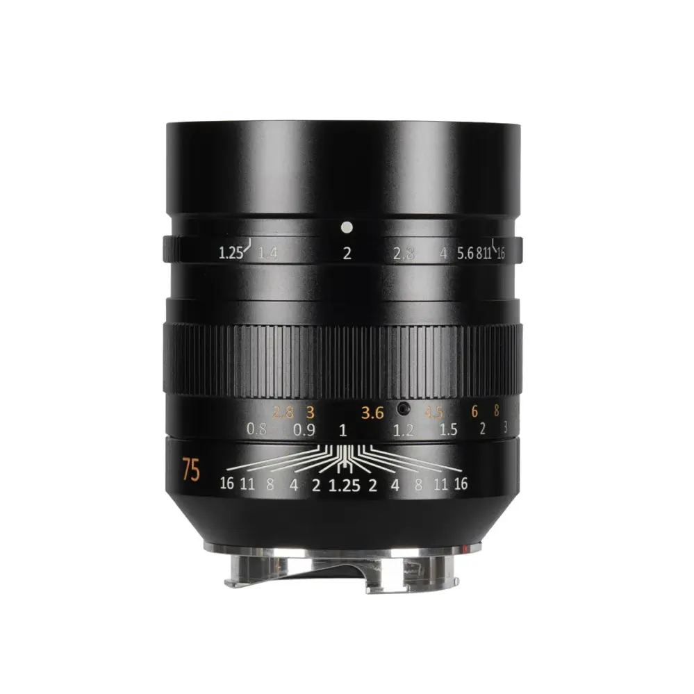  7Artisans 75mm f/1,25 II för Leica M från Kamda – snabb leverans och trygg e-handel
