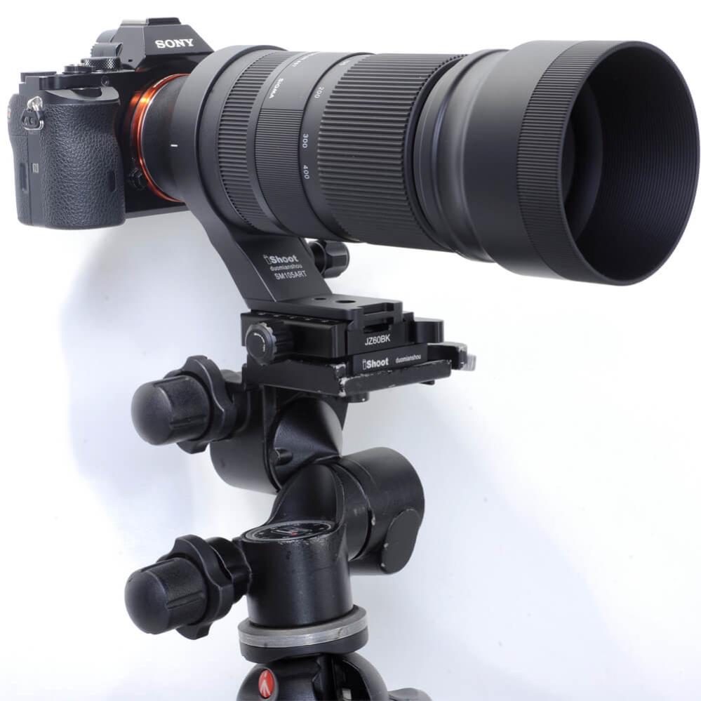 Klämadapter som omvandlar Manfrotto till Arca Swiss/RSS 39mm