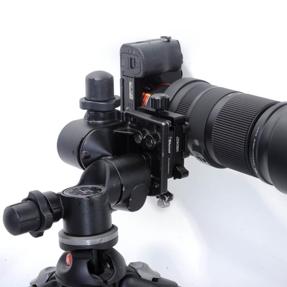 Klämadapter som omvandlar Manfrotto till Arca Swiss/RSS 39mm
