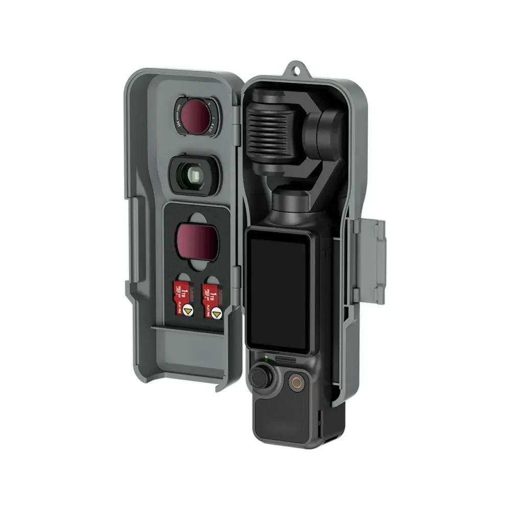  JJC Skyddsfodral för DJI Osmo Pocket 3/4 – skydd med filterförvaring från Kamda – snabb leverans och trygg e-handel