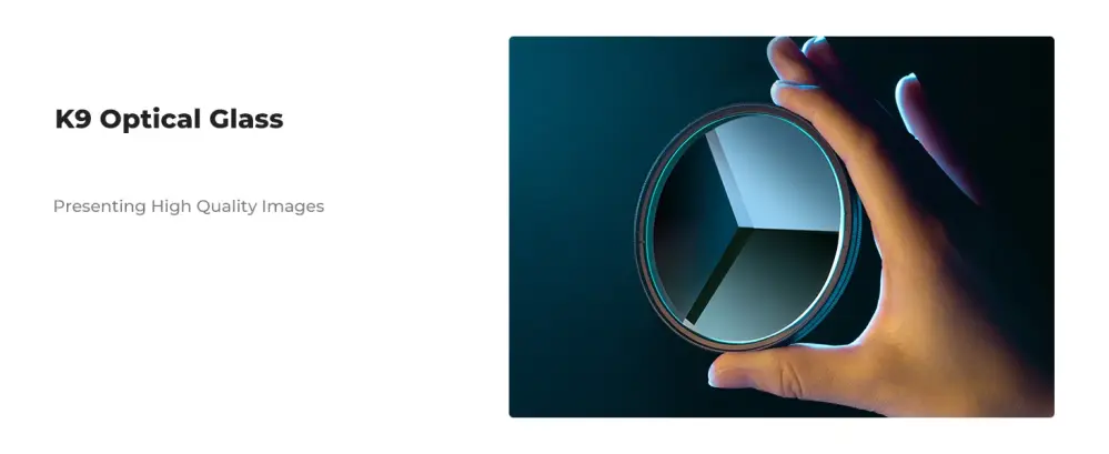  K&F Concept Kalejdoskopfilter 58 mm – Triangulärt prismafilter från Kamda – snabb leverans och trygg e-handel