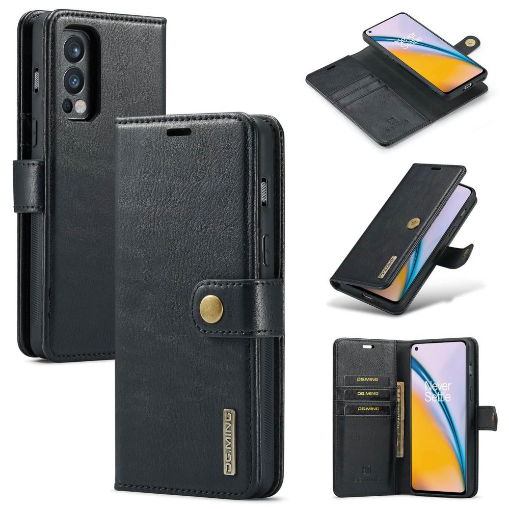 DG.MING Plånboksfodral med magnetskal för OnePlus Nord N200 5G