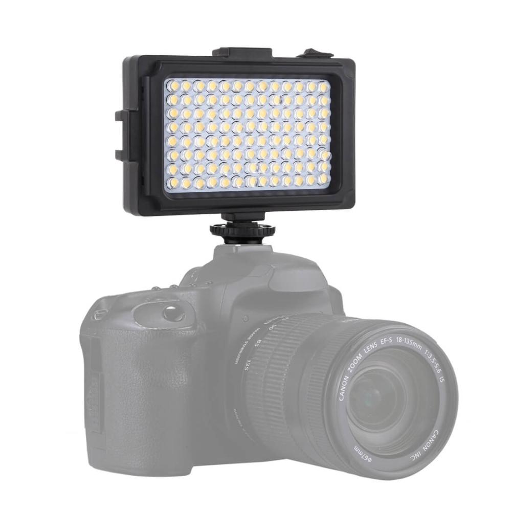 Puluz Videobelysning med 104st Lysdioder med 2st ljuspaneler 10.5x8.8x3.5cm