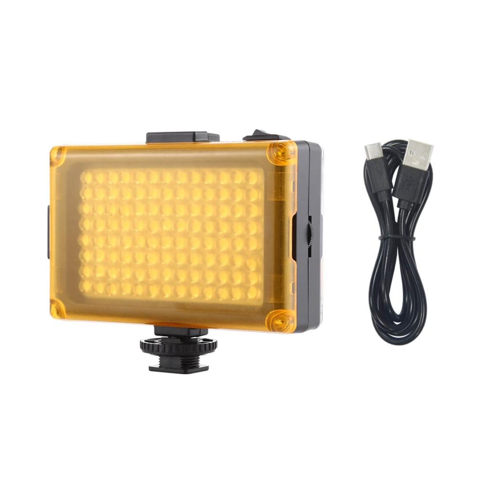 Puluz Videobelysning med 104st Lysdioder med 2st ljuspaneler 10.5x8.8x3.5cm