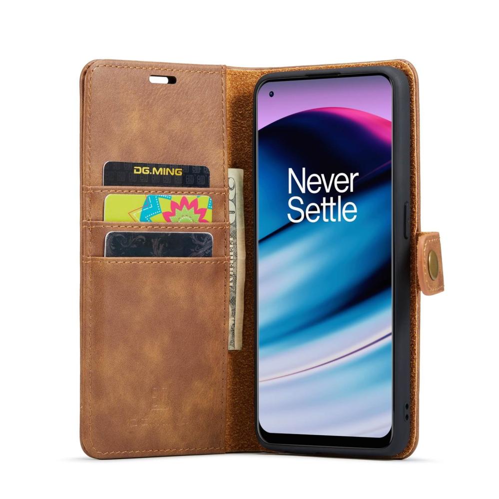DG.MING Plånboksfodral med magnetskal för OnePlus Nord N20 5G
