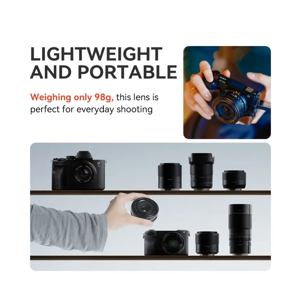 TTArtisan AF 14mm f/3.5 vidvinkelobjektiv APS-C för Sony E