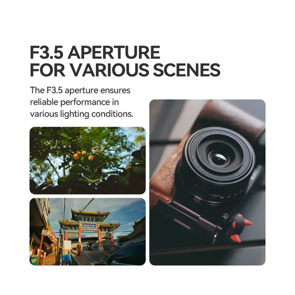 TTArtisan AF 14mm f/3.5 vidvinkelobjektiv APS-C för Sony E