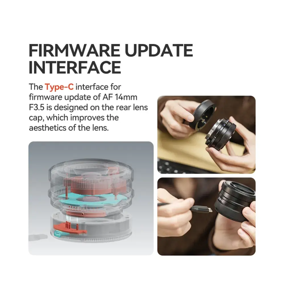 TTArtisan AF 14mm f/3.5 vidvinkelobjektiv APS-C för Sony E