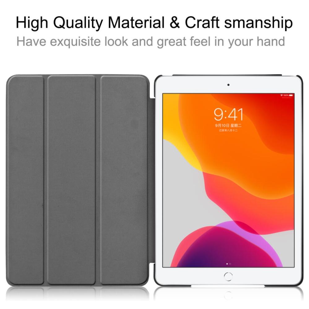 Fodral för iPad 10.2 med Sleep/ Wake-up funktion Guld
