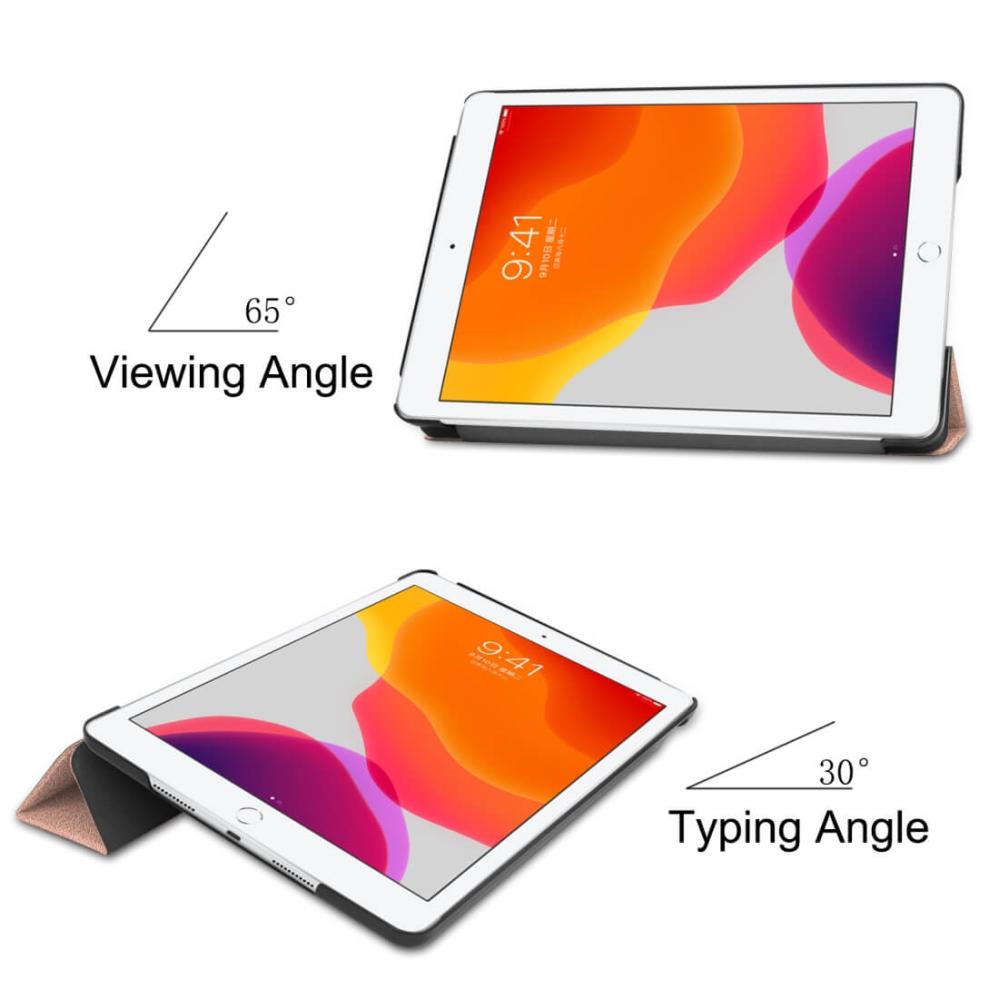 Fodral för iPad 10.2 med Sleep/ Wake-up funktion Guld