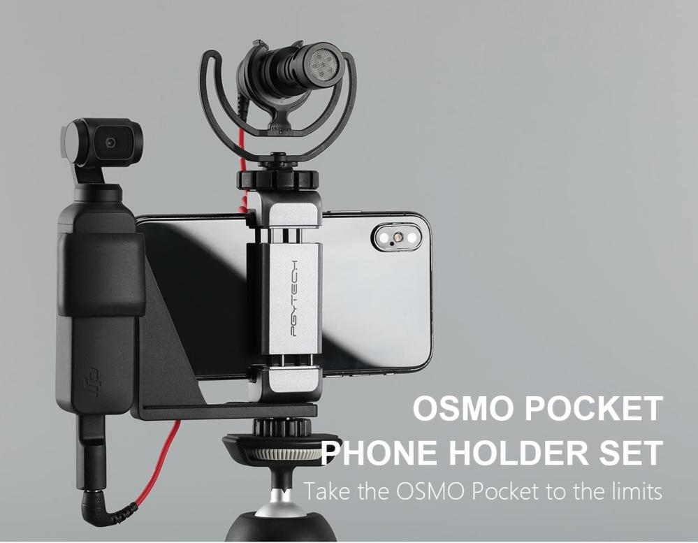 PGYTECH OSMO Pocket Mobilhållare