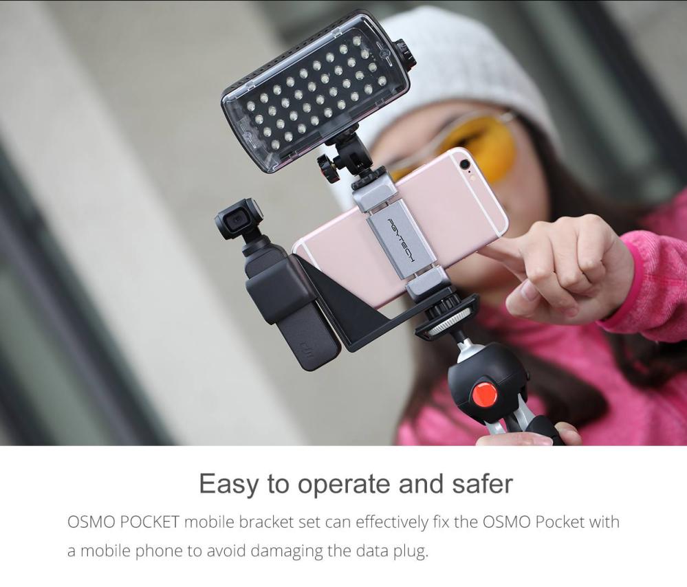 PGYTECH OSMO Pocket Mobilhållare