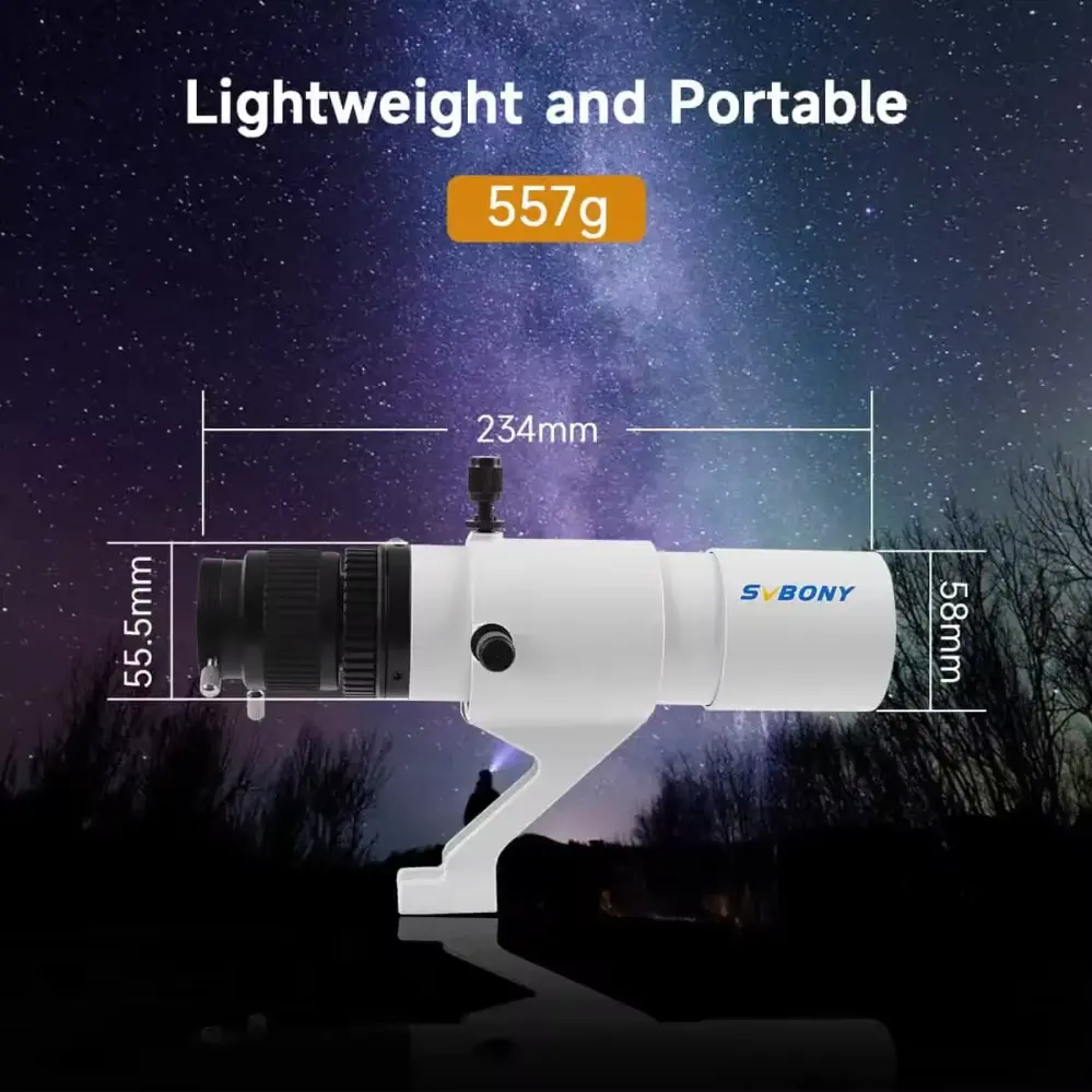  Svbony SV198 guideteleskop 50 mm f/4,1 för astrofotografering från Kamda – snabb leverans och trygg e-handel