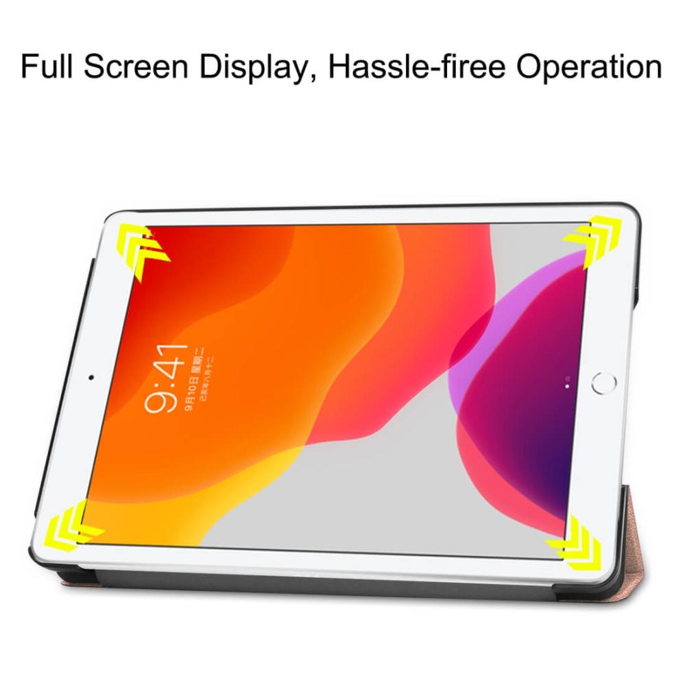 Fodral för iPad 10.2 med Sleep/ Wake-up funktion Guld