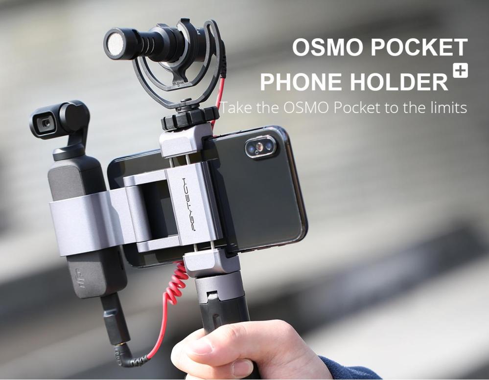 PGYTECH Mobilhållare för OSMO Pocket Plus i stilren design