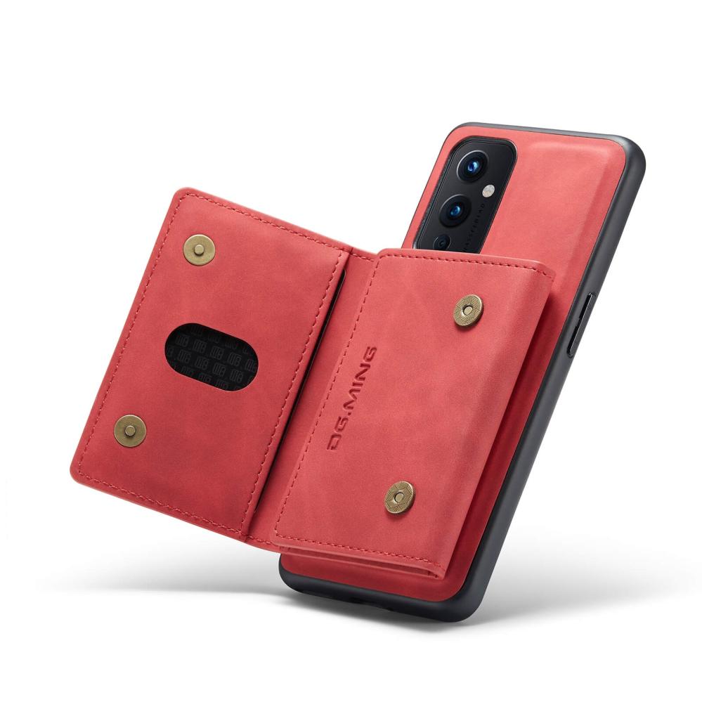 DG.MING 2 i 1 Vikbar plånbok & magnetiskt skal för Oneplus 9
