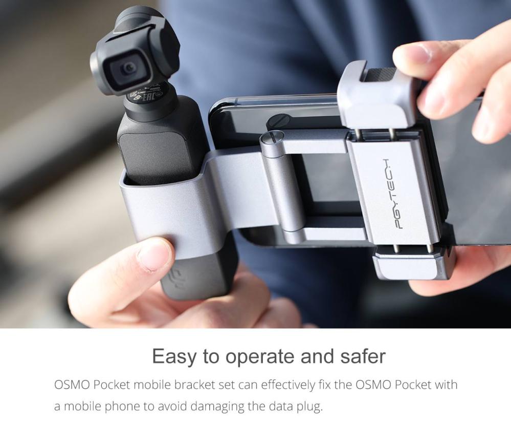 PGYTECH Mobilhållare för OSMO Pocket Plus i stilren design