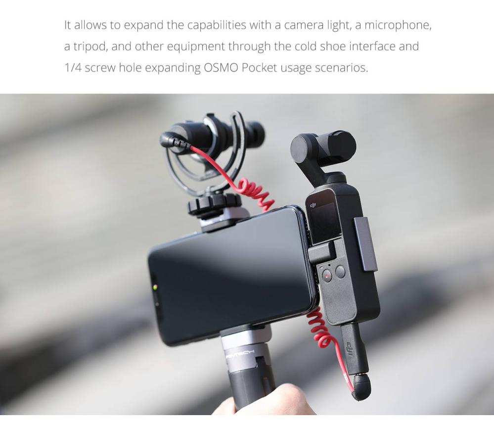 PGYTECH Mobilhållare för OSMO Pocket Plus i stilren design