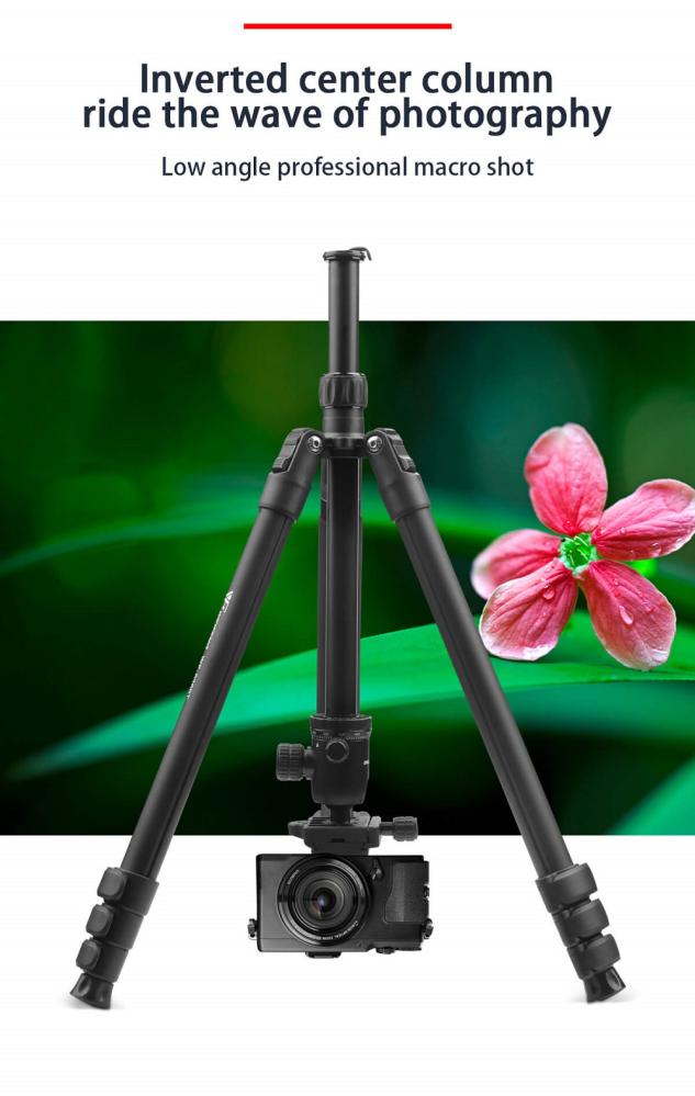  Weifeng WF-6627 Pro Kamerastativ 155cm utan väska från Kamda – snabb leverans och trygg e-handel