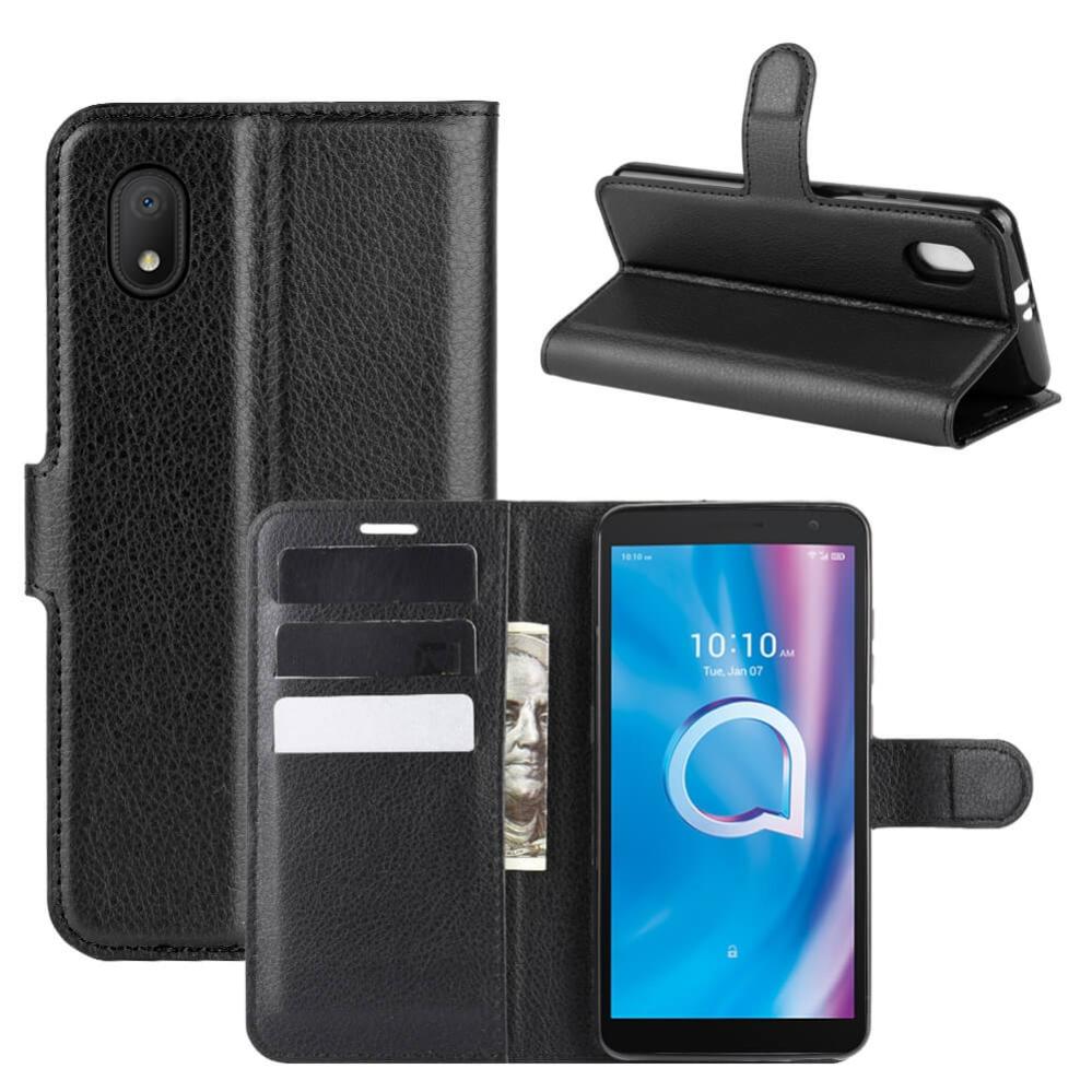 Plånboksfodral för Alcatel 1B (2020) Svart