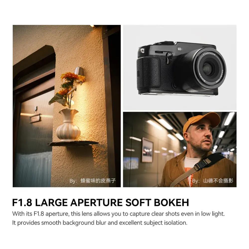 TTArtisan AF 23mm f/1.8 objektiv APS-C för Fujifilm X