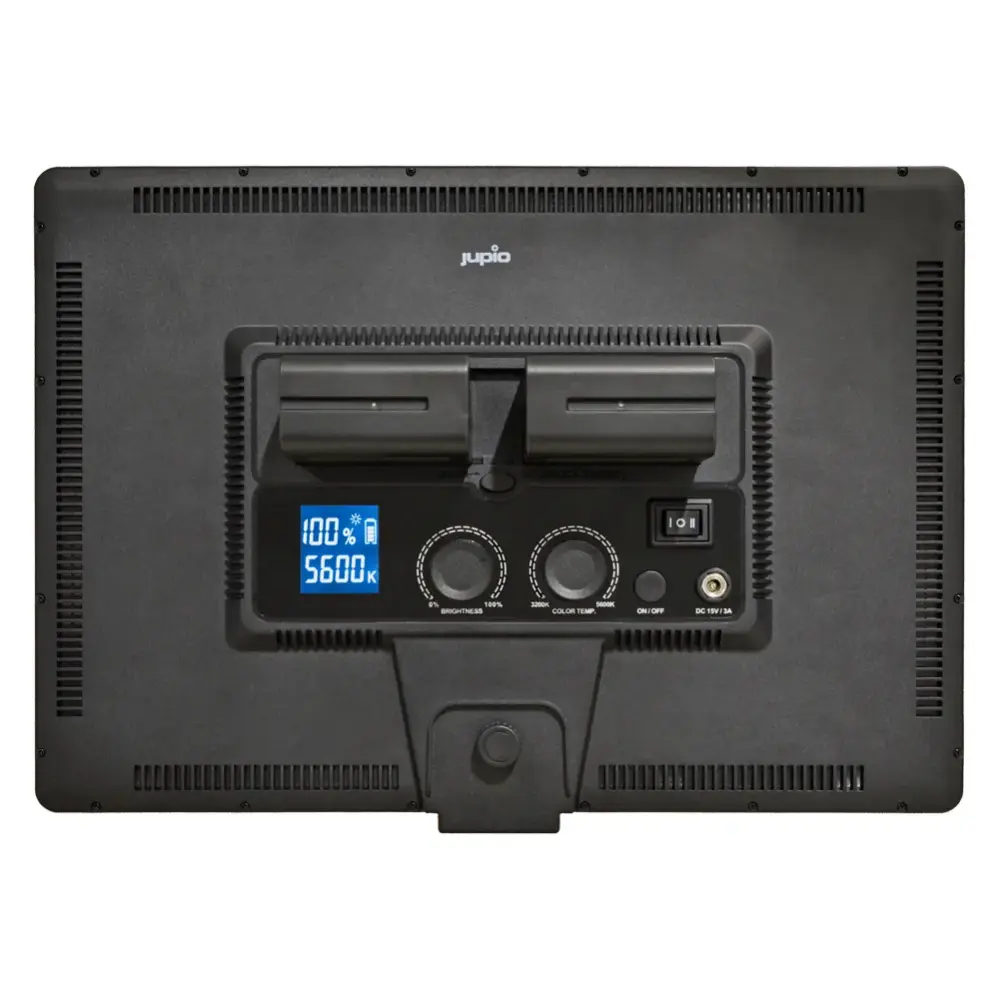  Jupio PowerLED 288 - Stor LED-panel för foto, video och streaming från Kamda – snabb leverans och trygg e-handel