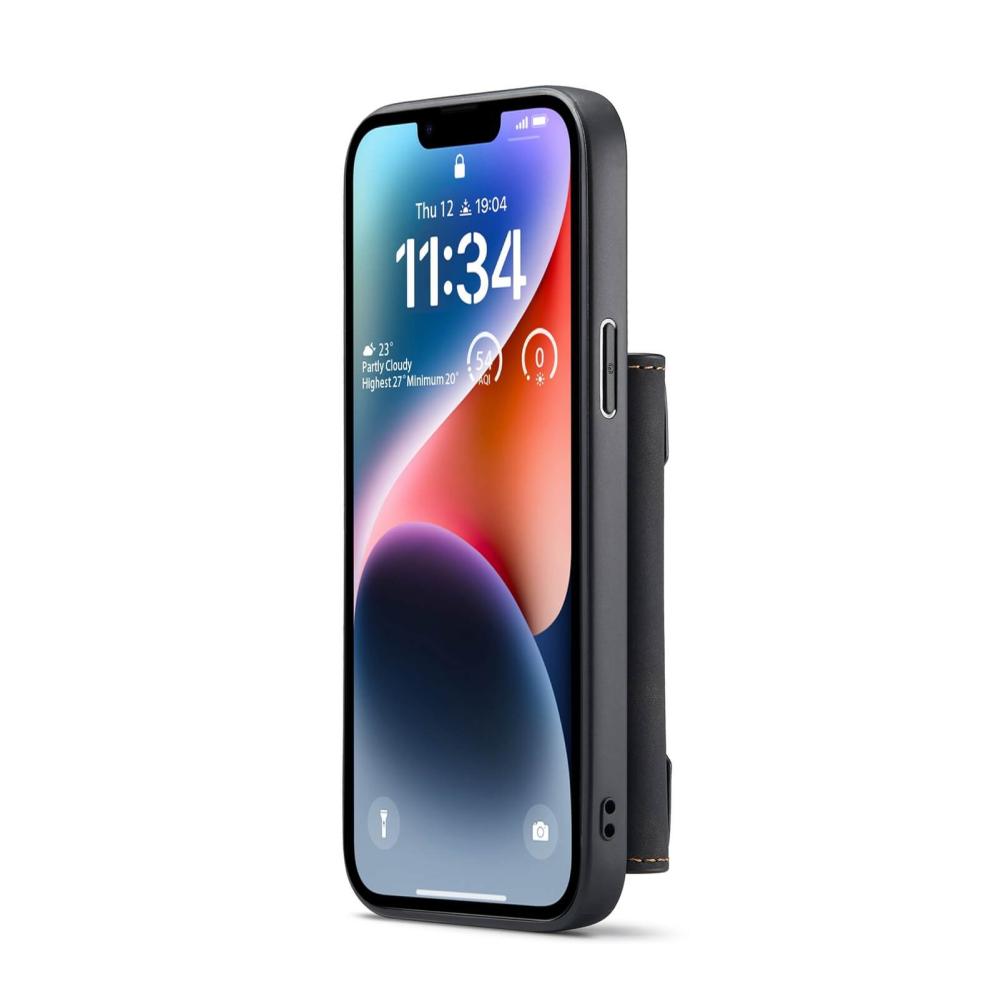 DG.MING 2 i 1 Vikbar plånbok & magnetiskt skal för iPhone 14