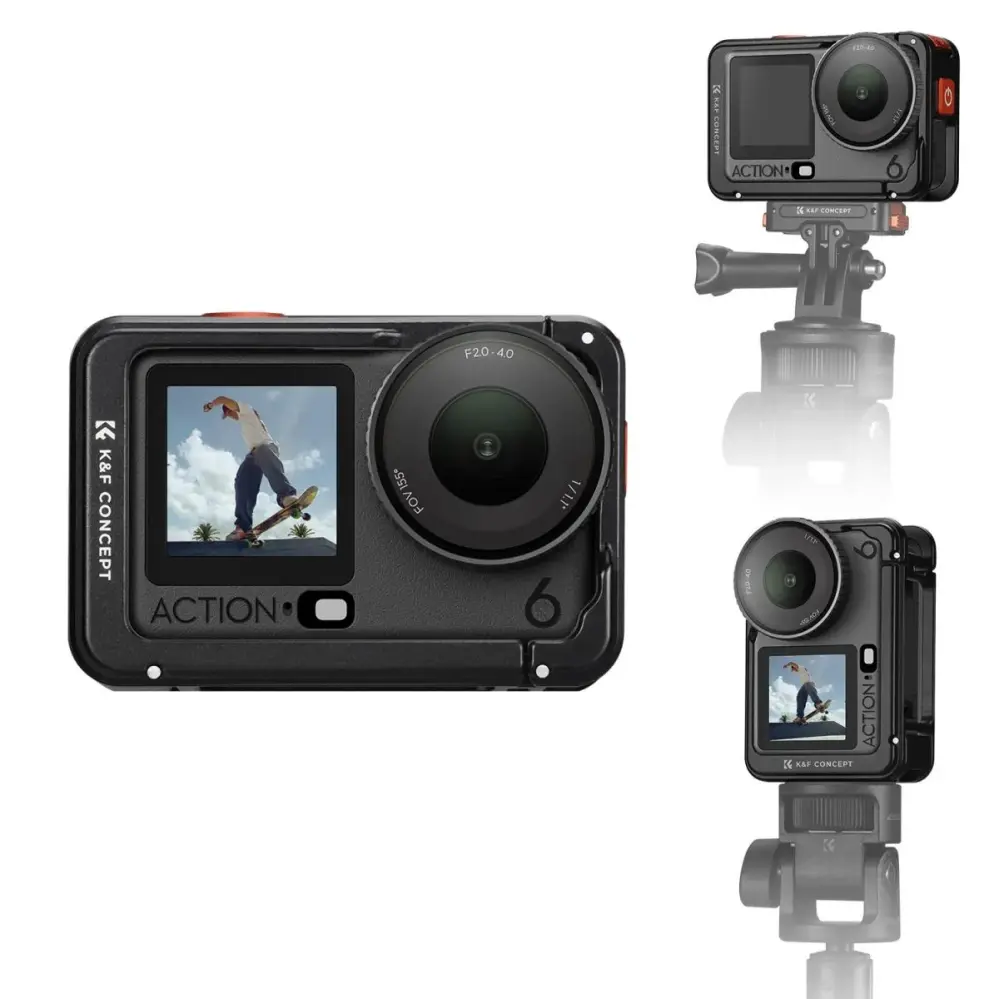  K&F Concept kamerabur för DJI Osmo Action 6 från Kamda – snabb leverans och trygg e-handel