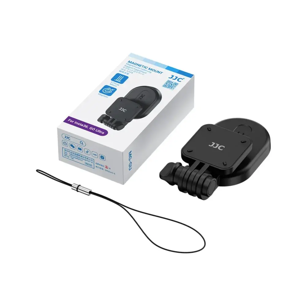  JJC MG-GU Magnetiskt Fäste för Insta360 GO Ultra – 180° Justerbart från Kamda – snabb leverans och trygg e-handel