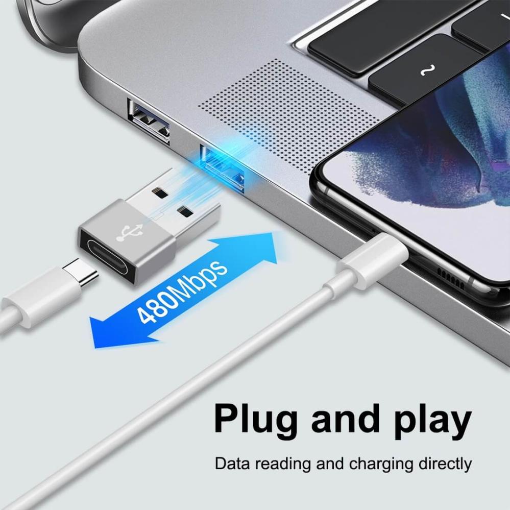 Haweel USB adapter till USB-C