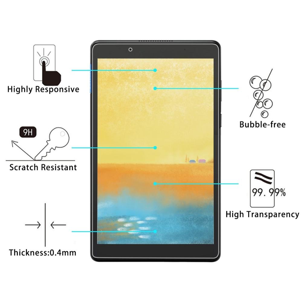 Skärmskydd för Lenovo Tab E8 av härdat glas