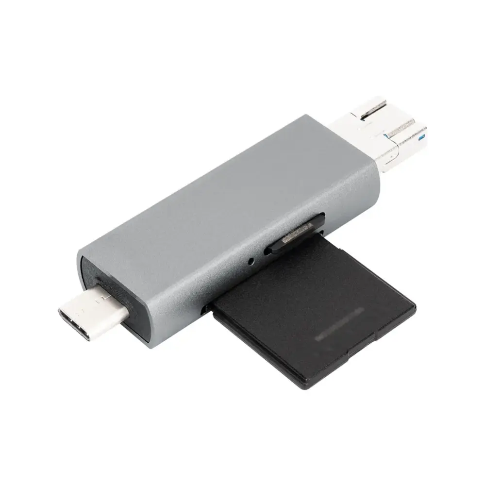  JJC CR-UTC3II USB 3.0 minneskortsläsare för SD & microSD från Kamda – snabb leverans och trygg e-handel
