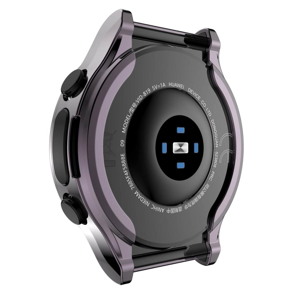 Displayskydd med Grå ram för Huawei Watch GT 2 Pro