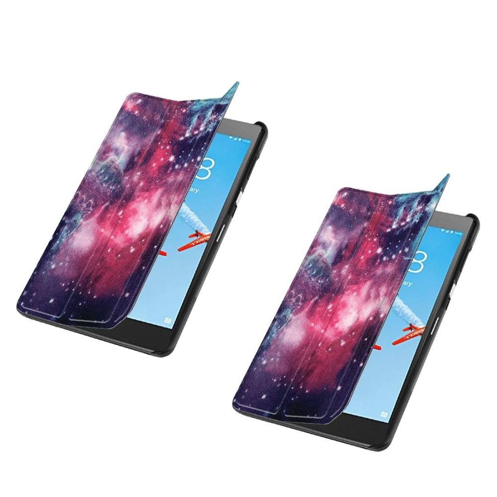 Fodral för Lenovo Tab E7 / TB-7104F - Rymdmönster