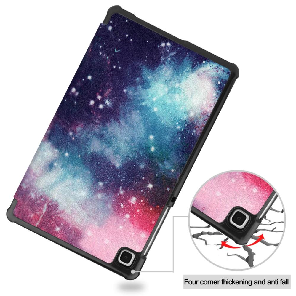 Fodral för Samsung Galaxy Tab A7 Lite T220/T225 - Rymdmönster