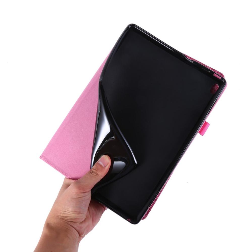 Fodral för Lenovo Tab E10 10.1 Grå textil