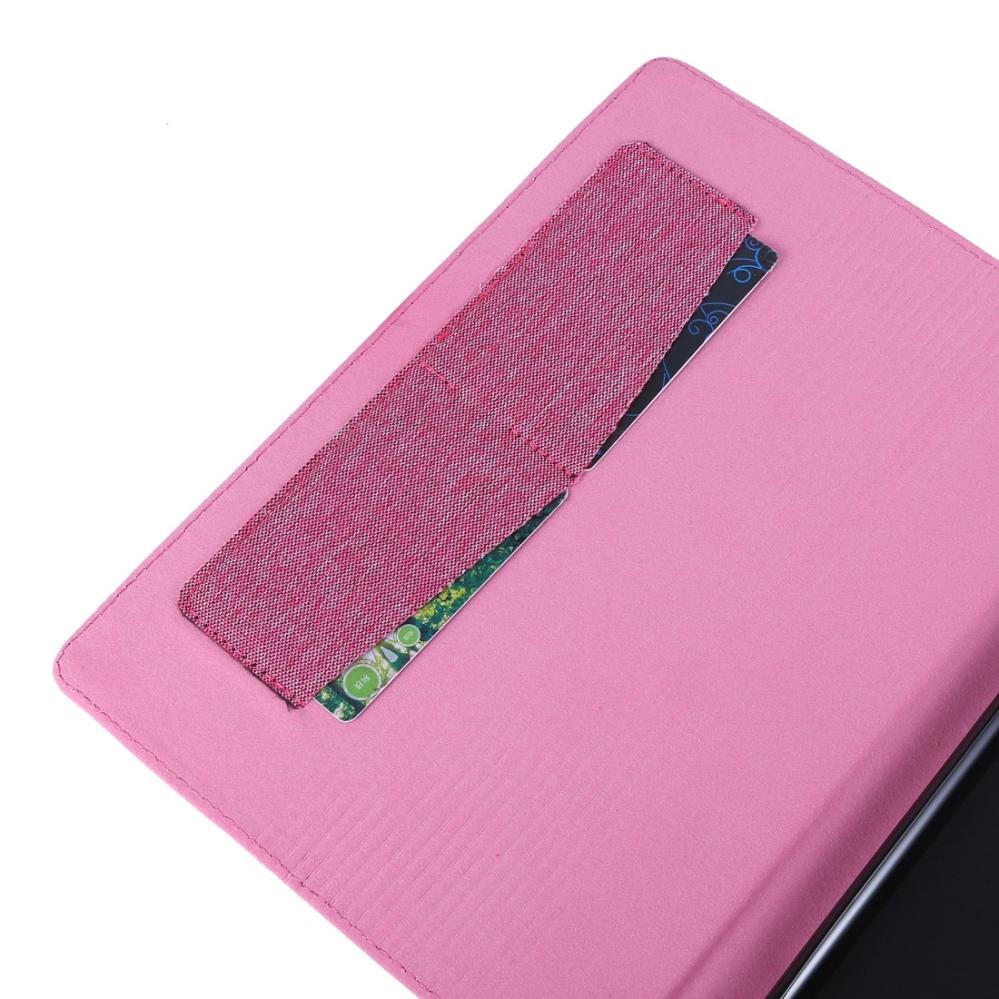 Fodral för Lenovo Tab E10 10.1 Svart textil