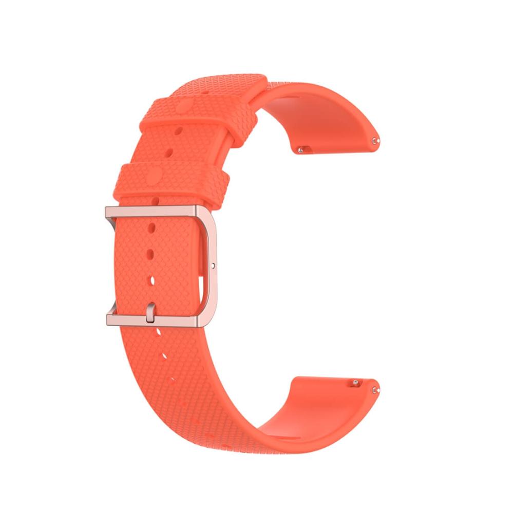 Silikonarmband Orange för Smartwatch 20mm Universal modell