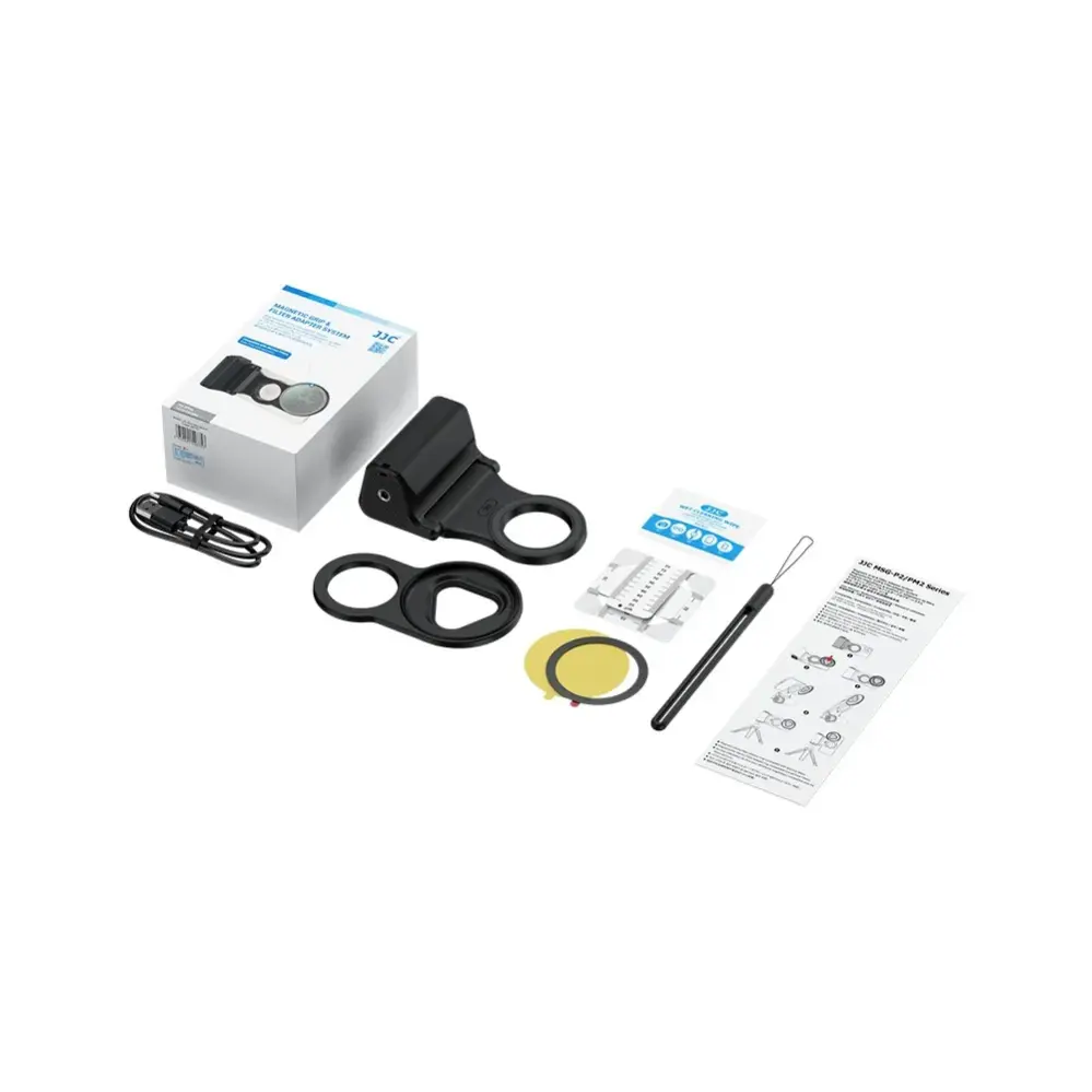  JJC MSG-PM2 BLACK magnetiskt grepp & filteradapter för iPhone Pro Max från Kamda – snabb leverans och trygg e-handel
